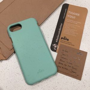 Pela iPhone 6/6s/7/8 Case in Ocean Turquoise